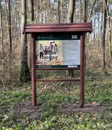 Ścieżka edukacyjna „Mrówki” zmodernizowana o nowe tablice edukacyjne