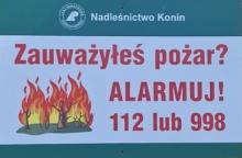 Nadleśnictwo Konin rozpoczęło akcję bezpośrednią w ochronie przeciwpożarowej lasów